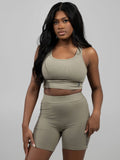 Rib Contour Crop Tank - Pre Order