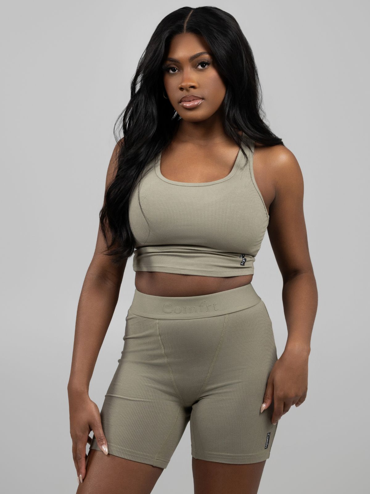 Rib Contour Crop Tank - Pre Order