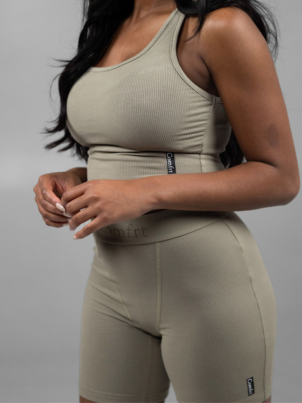 Rib Contour Crop Tank - Pre Order